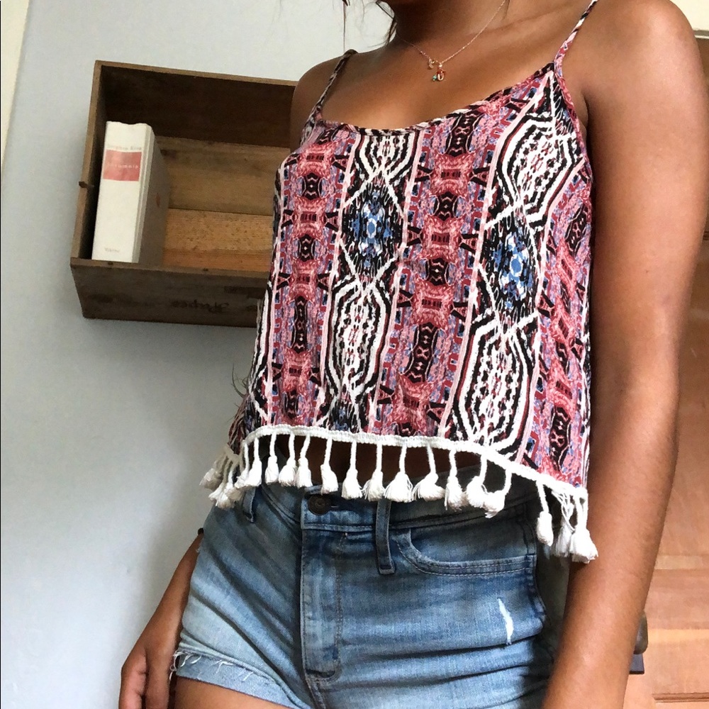 bohemian vibe tank